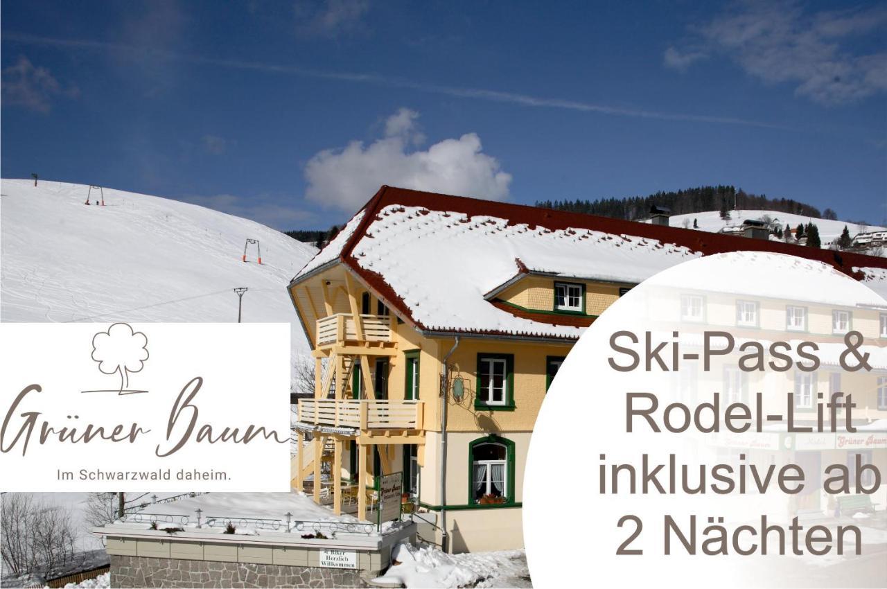Gruener Baum Naturparkhotel & Schwarzwald-Restaurant Todtnau Eksteriør billede